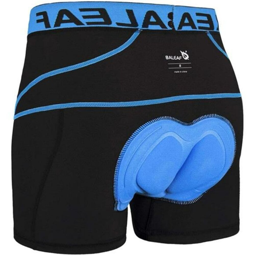 Mens 3D Padded Cycling Underwear Bike Shorts MTB Liner Moisture Wicking